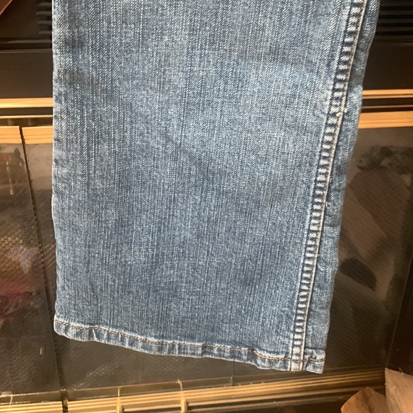Womens Levi Strauss & co  low rise bootcut stretch jeans size 12 short. - Picture 6 of 10